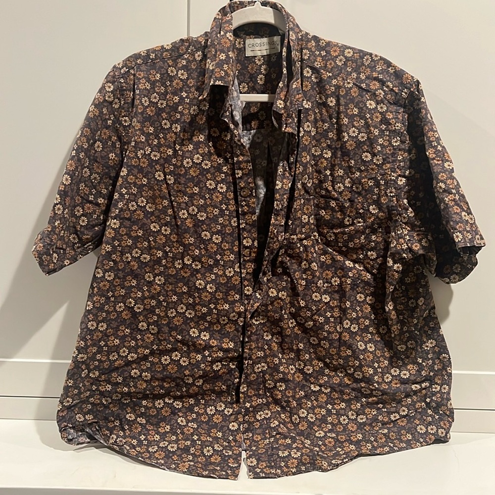 Floral Button Shirt